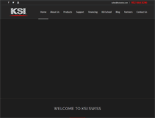 Tablet Screenshot of ksiswiss.com